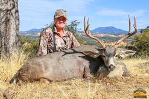 California Blacktail Deer Hunting with SC2 Outdoors | Angie D. Shasta County, California (C Zone)